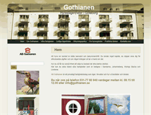 Tablet Screenshot of gothianen.se